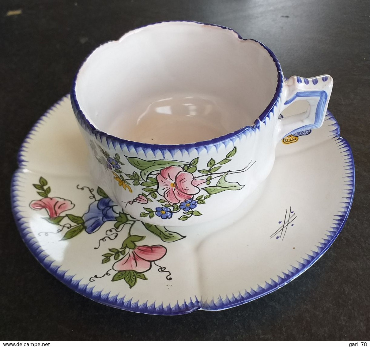 Tasse Déjeuner Sous Tasse ROULLET RENOLEAU - Angoulême/Le Renoleau (FRA)