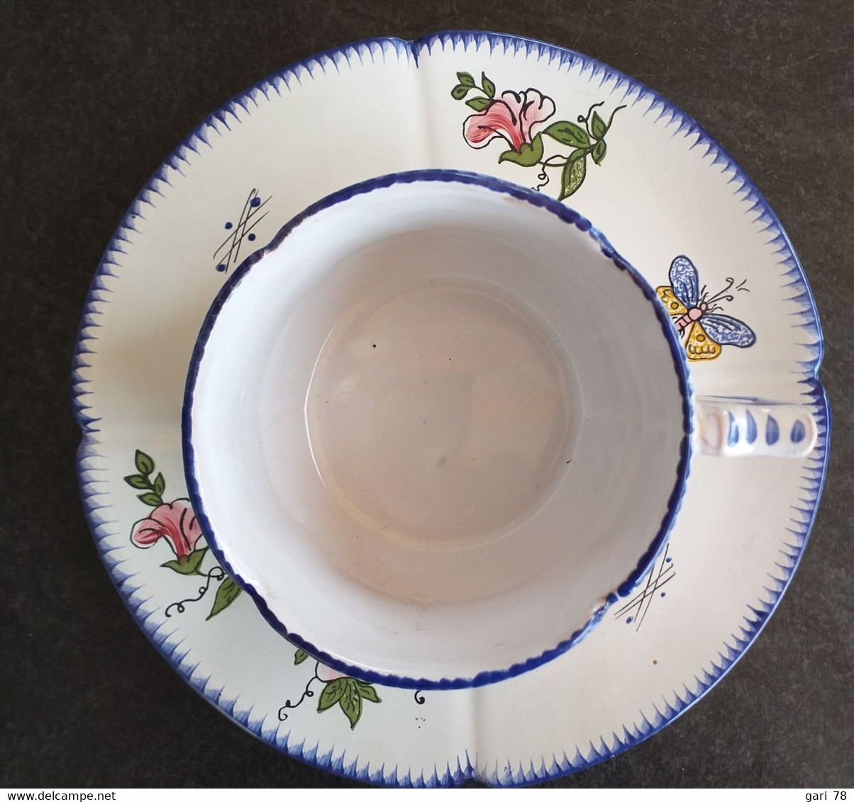 Tasse Déjeuner Sous Tasse ROULLET RENOLEAU - Angoulême/Le Renoleau (FRA)