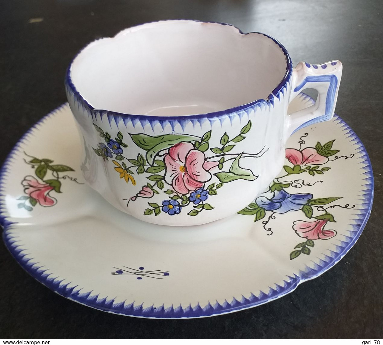 Tasse Déjeuner Sous Tasse ROULLET RENOLEAU - Angoulême/Le Renoleau (FRA)