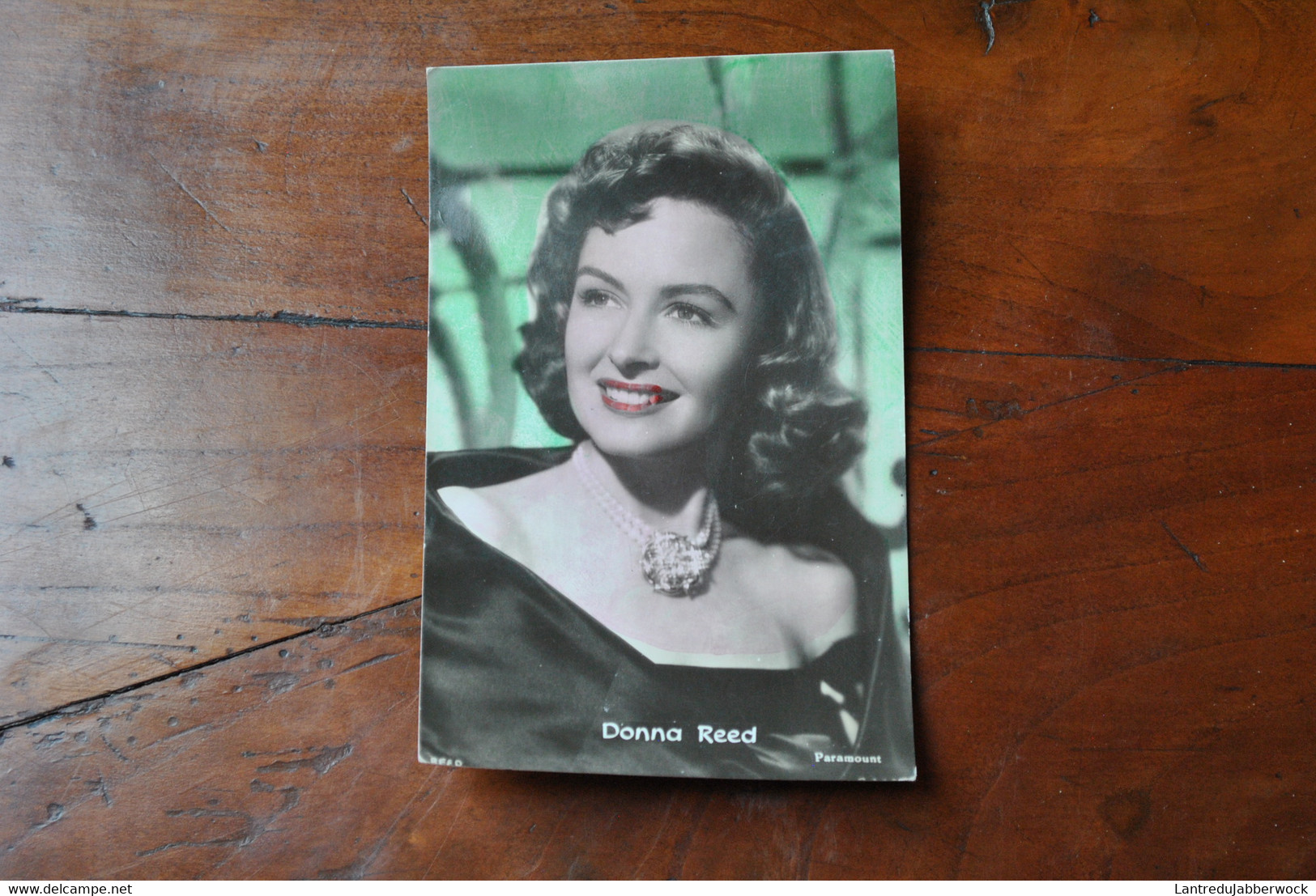Photo Carte Postale CPA Photographie Ancienne Donna Reed Paramount Colorisée - Entertainers