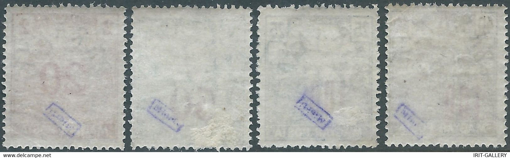 Hungary-MAGYAR,Baranya1919 Hungarian Stamps Overprinted"Baranya"in Black On 20/2f -50/5f -100/25f -100/40f,Singed ! - Baranya