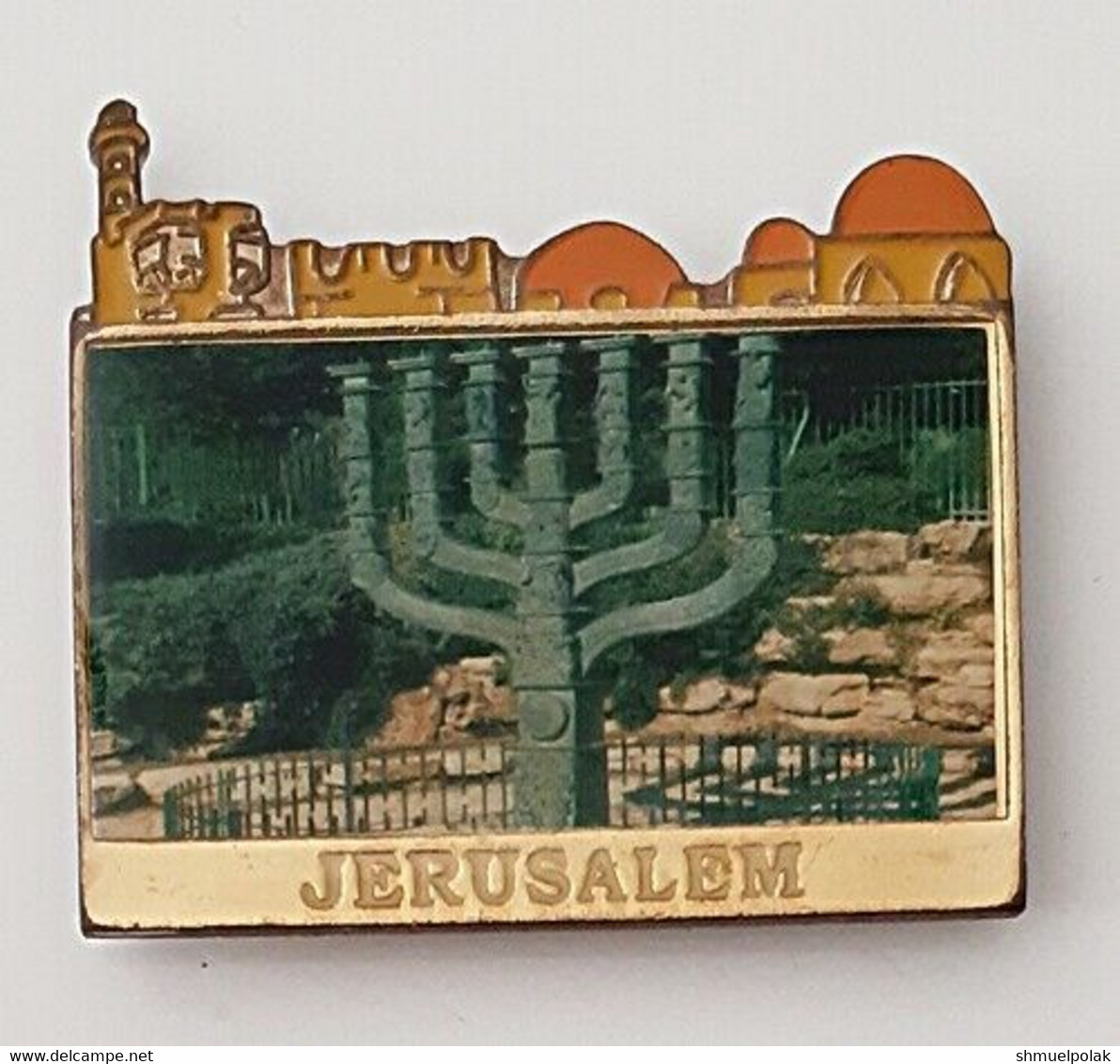 Tourism Souvenir "JERUSALEM" The Capital Of The State Of Israel Fridge Magnet - Tourism