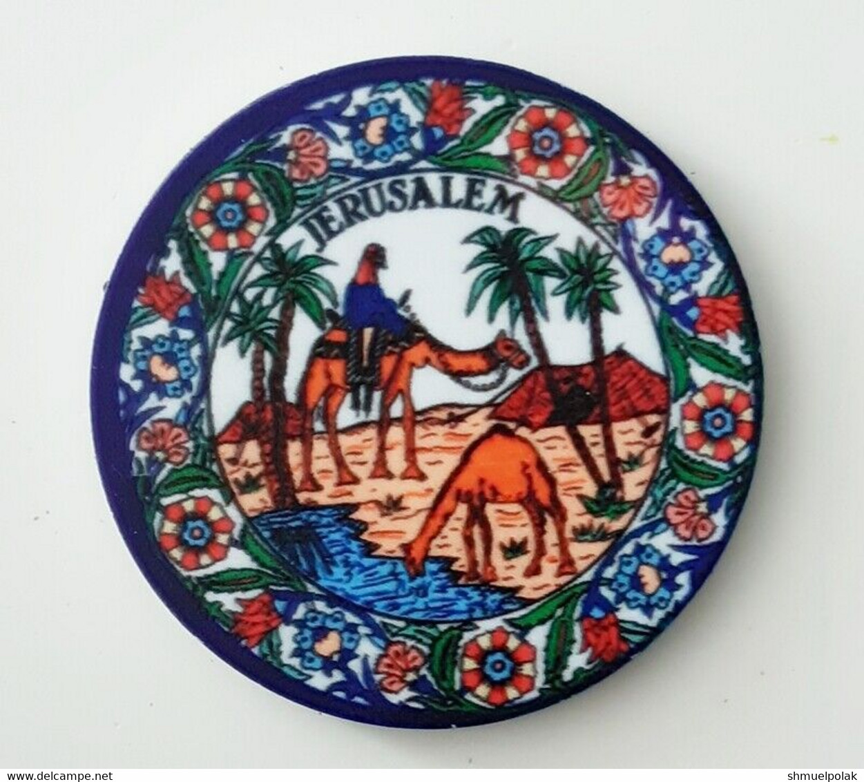 ISRAEL TOURISM SOUVENIR "JERUSALEM" FRIDGE MAGNET - Tourism