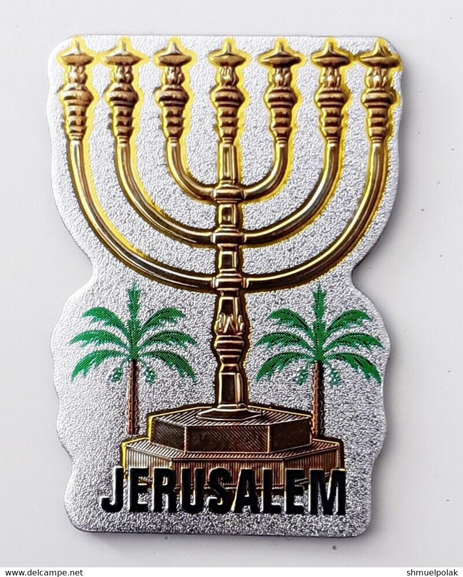 ISRAEL TOURISM SOUVENIR "JERUSALEM" FRIDGE MAGNET - Tourism