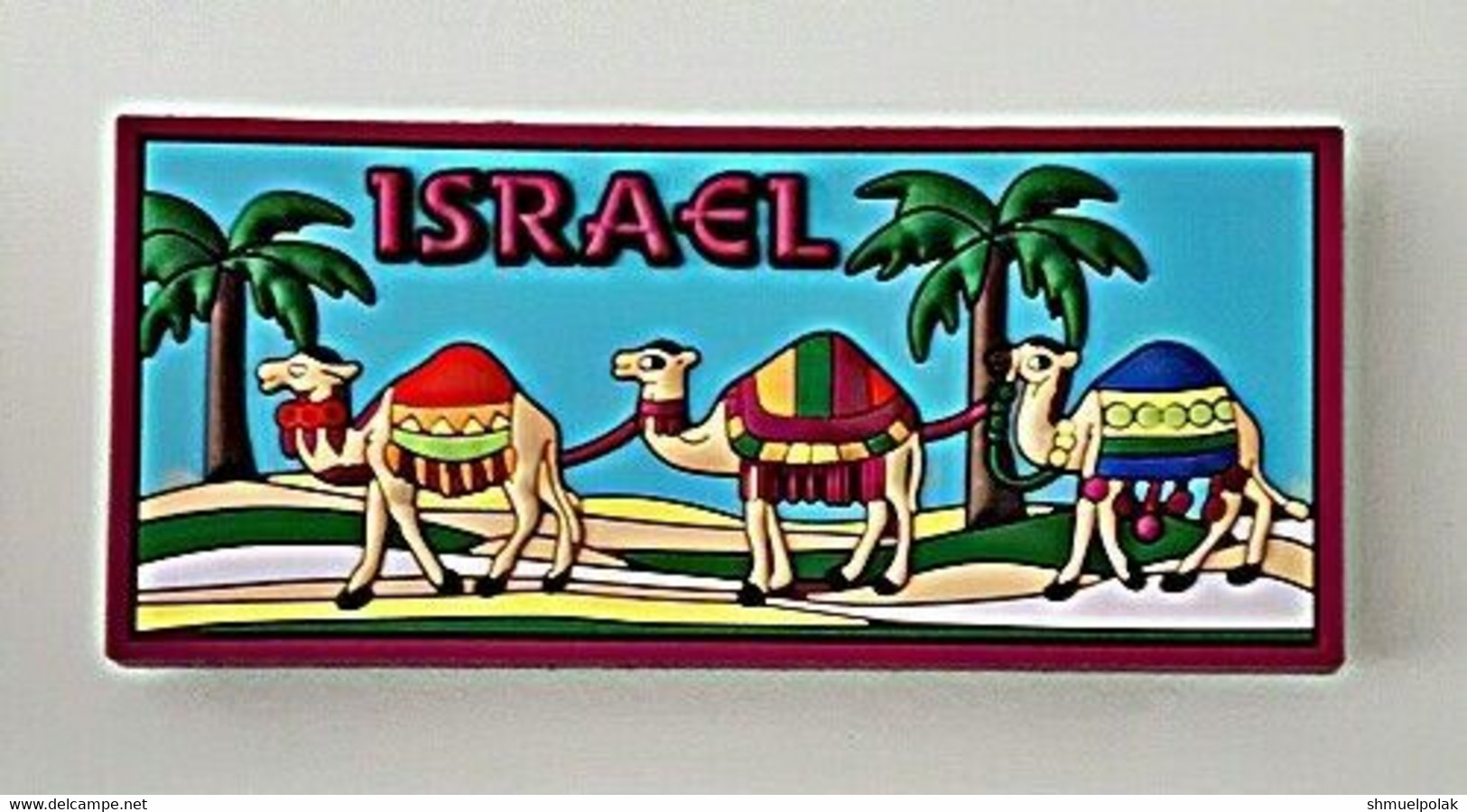 ISRAEL TOURISM SOUVENIR "ISRAEL" FRIDGE MAGNET - Tourism