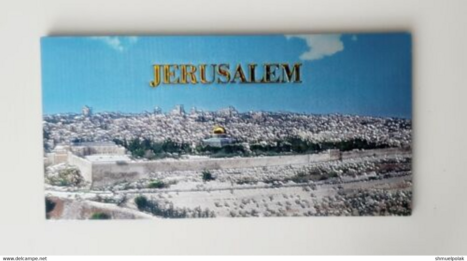 ISRAEL TOURISM SOUVENIR "JERUSALEM" FRIDGE MAGNET - Toerisme