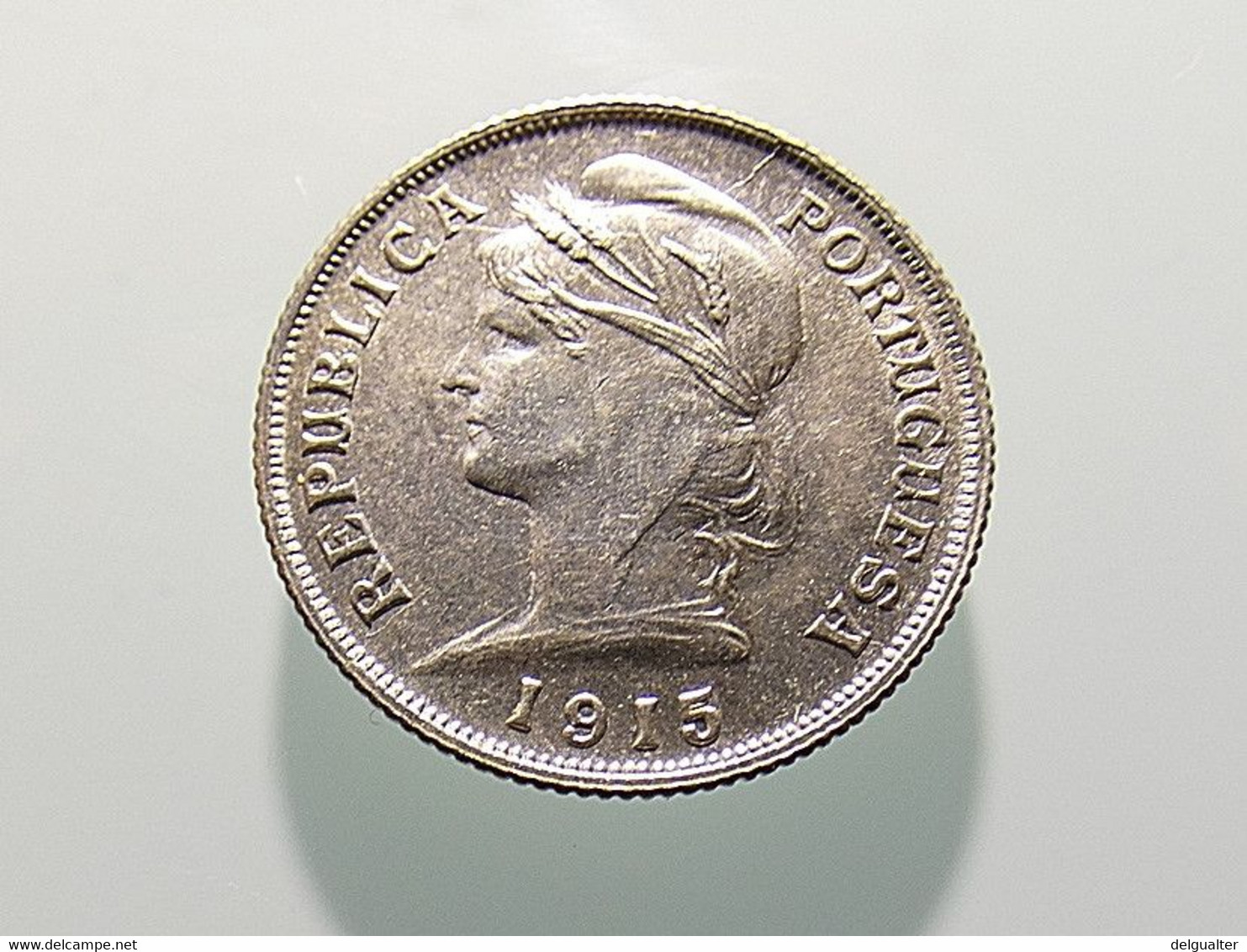 Portugal 10 Centavos 1915 Silver - Portugal