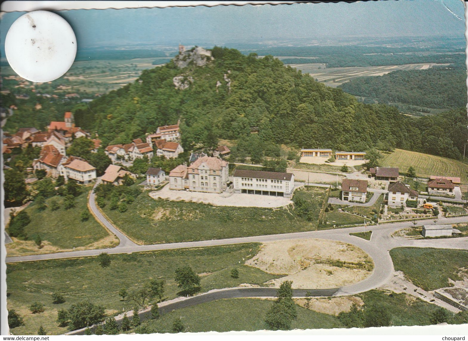 68 - Carte Postale Semi Moderne De   FERRETTE   Vue Aérienne - Ferrette