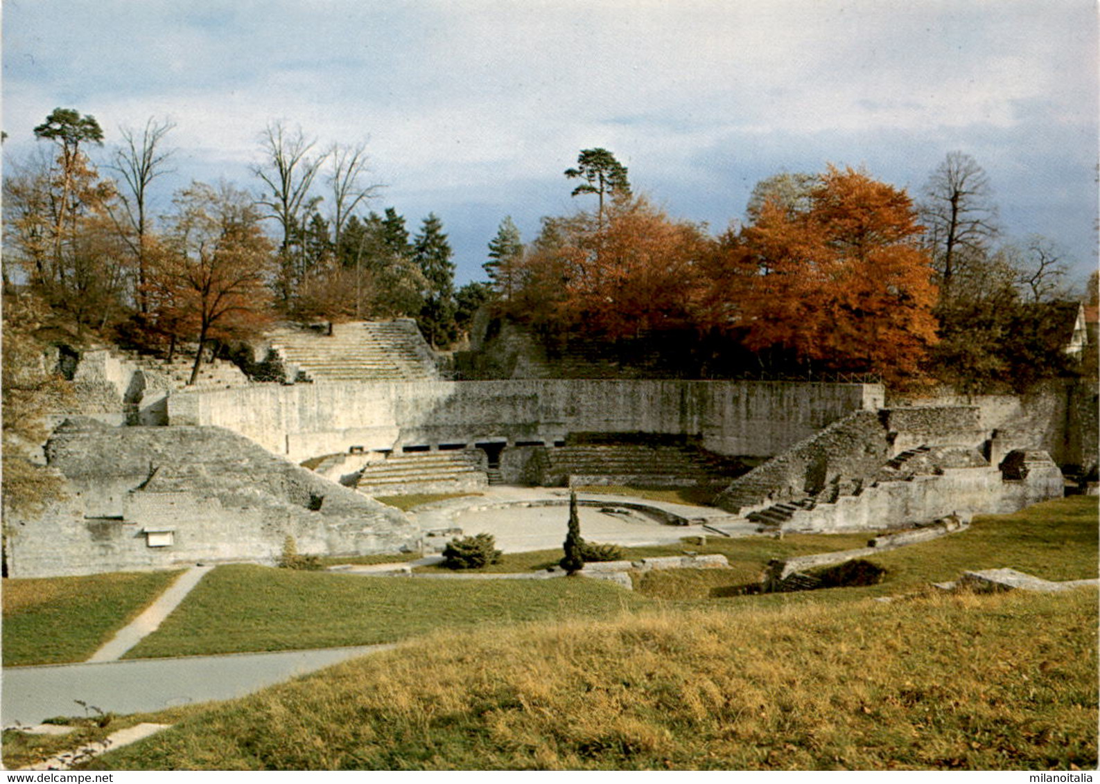 Augusta Raurica, Augst BL - Römisches Theater (1) * 1978 - Augst