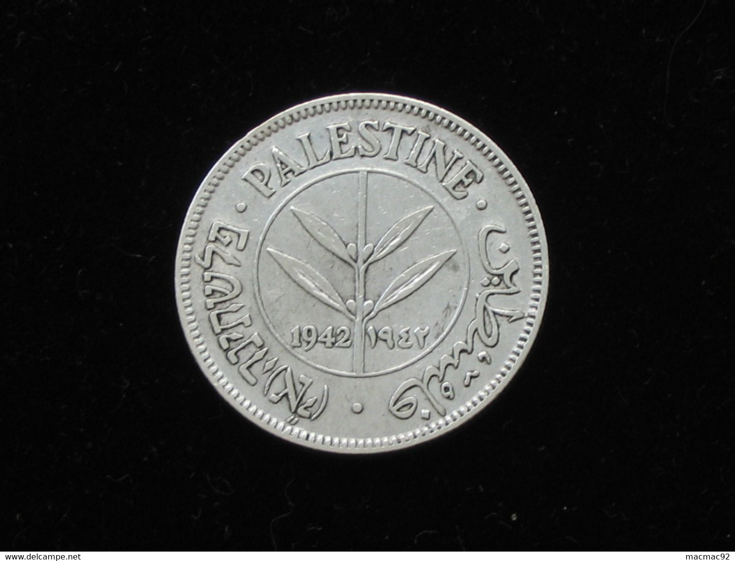 PALESTINE 50  Mils 1942 (argent)  **** EN ACHAT IMMEDIAT **** - Andere - Azië