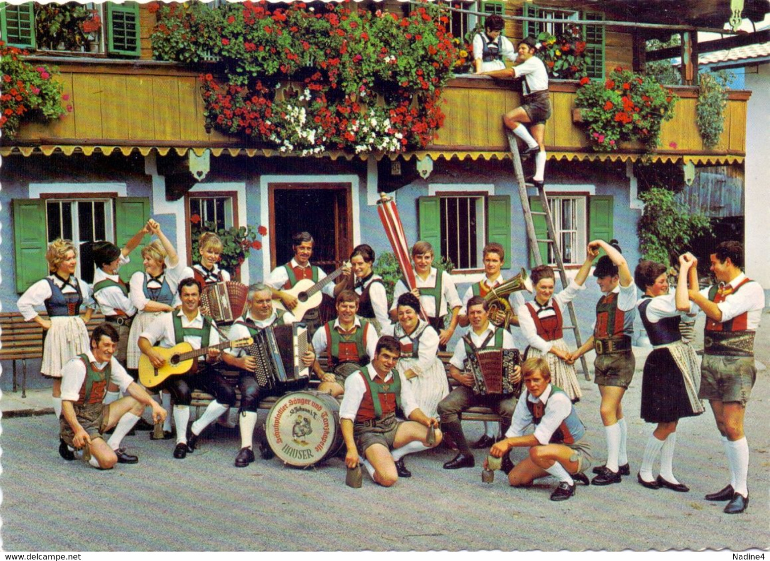 CP - PK - Jodler Und Shuhplattlergruppe Hans Hauser - St Johann In Tirol - Musique