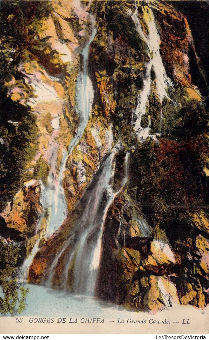 CPA - ALGERIE - Les Gorges De La Chiffa - La Grande Cascade - Colorisée - Edition Levy Fils Et Cie Paris - Blida