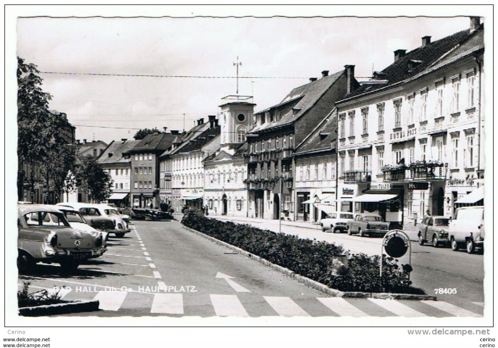 BAD  HALL:   HAUPTPLAZ  -  PHOTO  -  KLEINFORMAT - Bad Hall