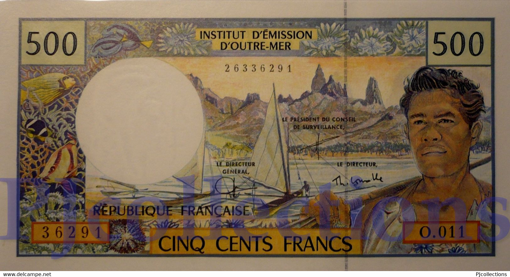 FRENCH PACIFIC TERRITORIES 500 FRANCS 1992 PICK 1e UNC - Territoires Français Du Pacifique (1992-...)
