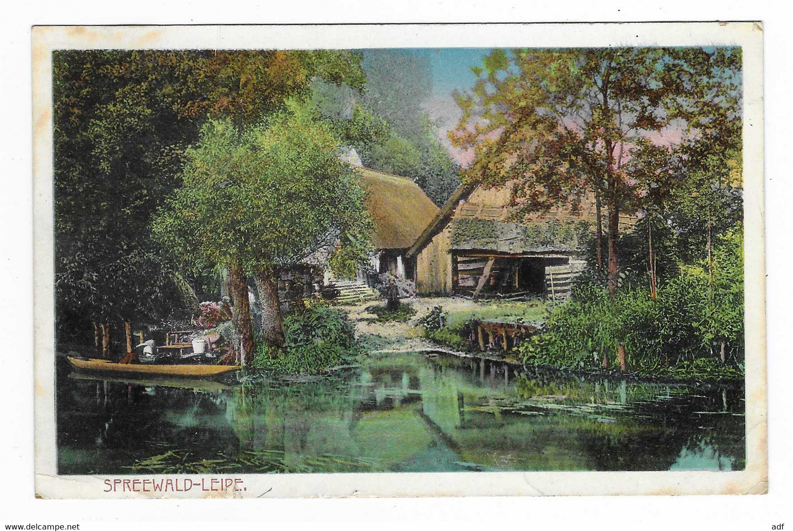 CPA SPREEWALD - LEIPE, ALLEMAGNE - Luebbenau