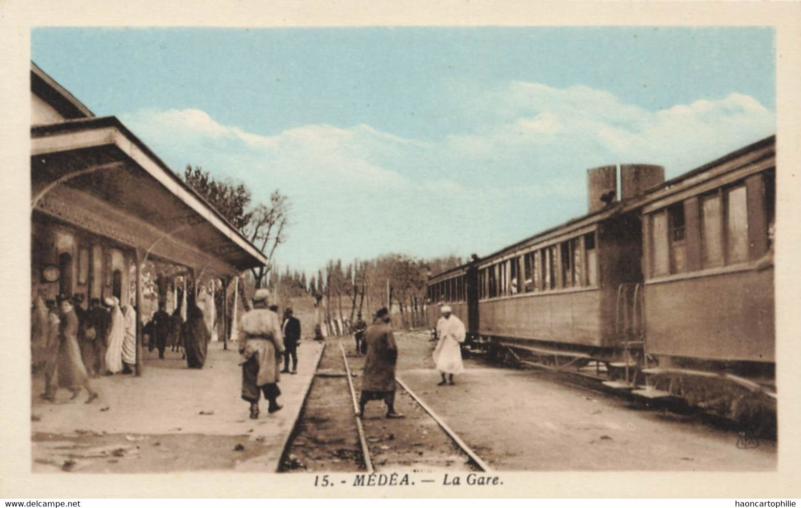 Medea  La Gare  Train - Medea