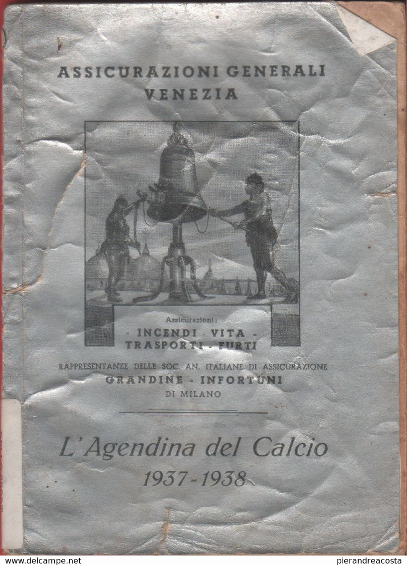 Agendina Del Calcio 1937-1938 - Altri & Non Classificati