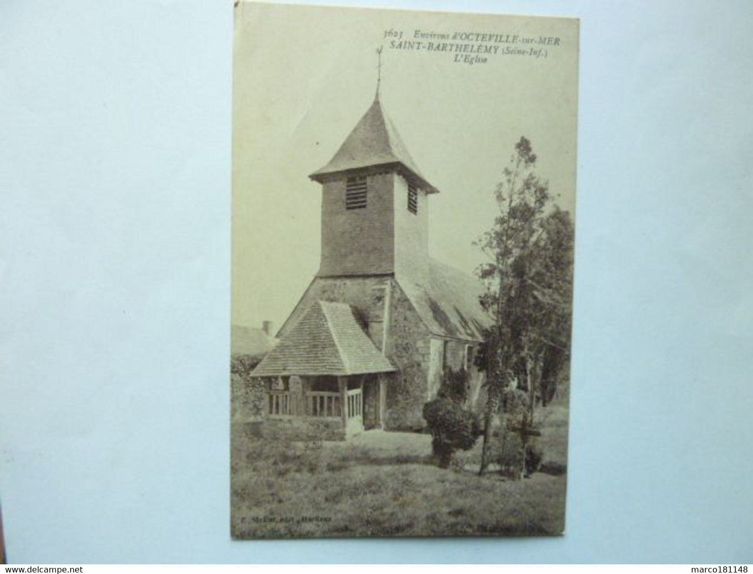 Environs D'Octeville Sur Mer - Saint Barthélémy -L'Eglise - Octeville