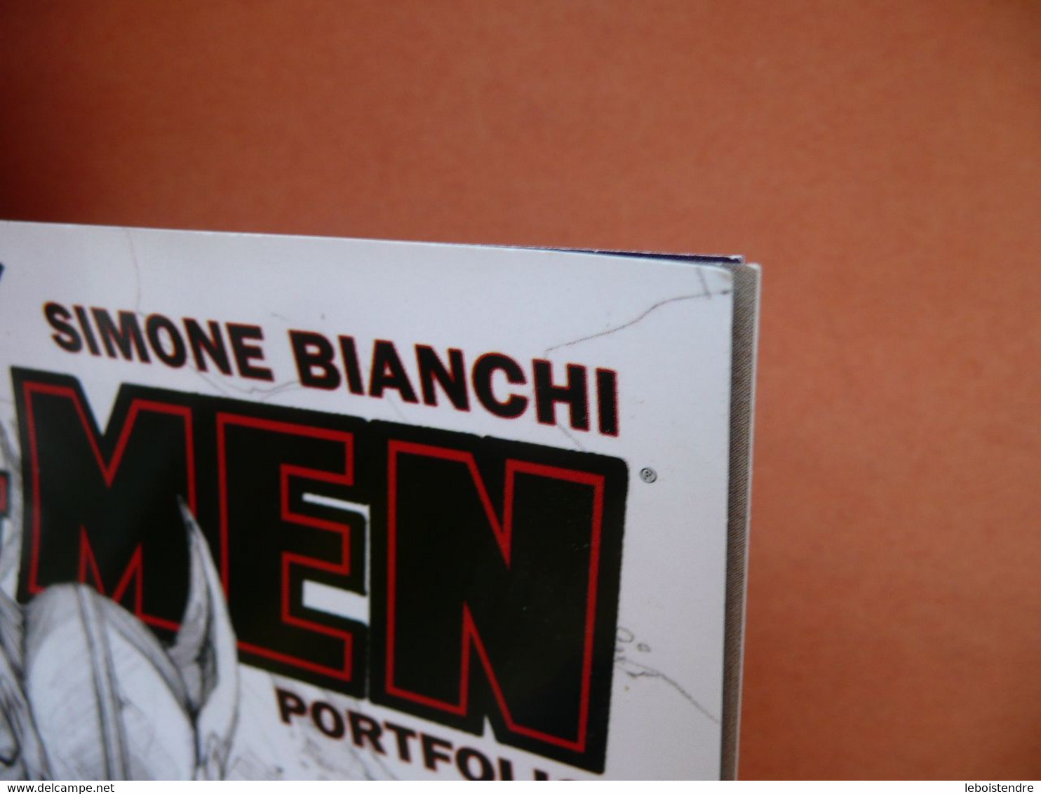 X MEN PORTFOLIO JUILLET 2009 SIMONE BIANCHI MARVEL PANINI COMICS