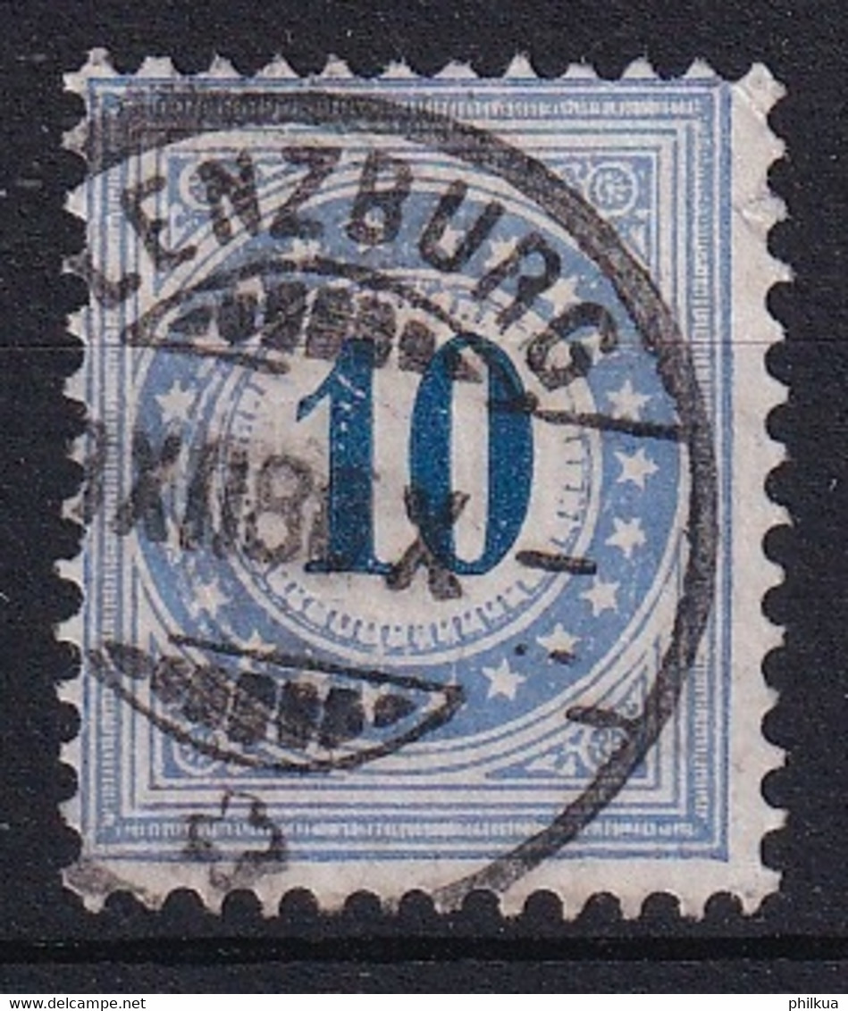 Zumstein 5IIN / Mi. 5II Portomarken Blau Sauber Gestempelt - Taxe
