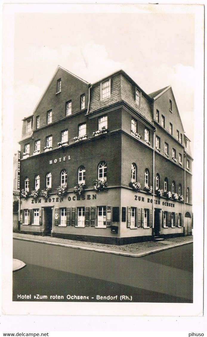 D-14158  BENDORF : Hotel Zum Roten Ochsen - Bendorf