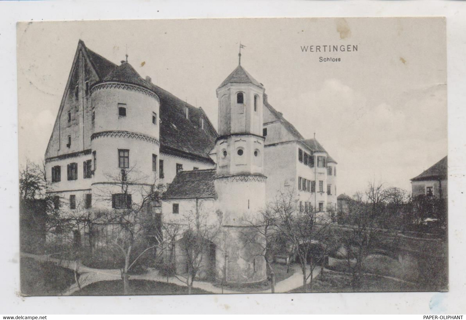 8857 WERTINGEN, Schloß, 1911 - Dillingen