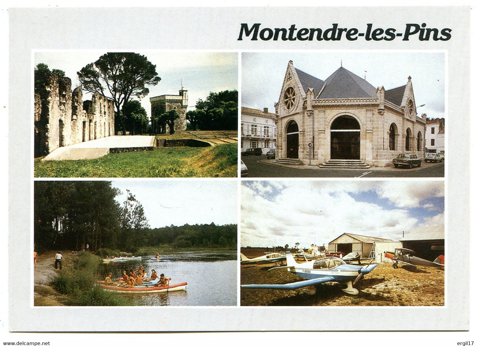 17130 MONTENDRE - Lot De 2 CPM - Voir Détails Dans La Description - Montendre