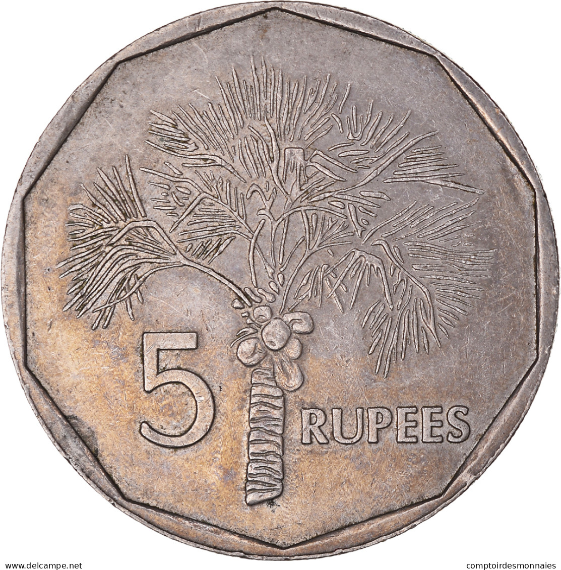 Monnaie, Seychelles, 5 Rupees, 2000 - Seychelles