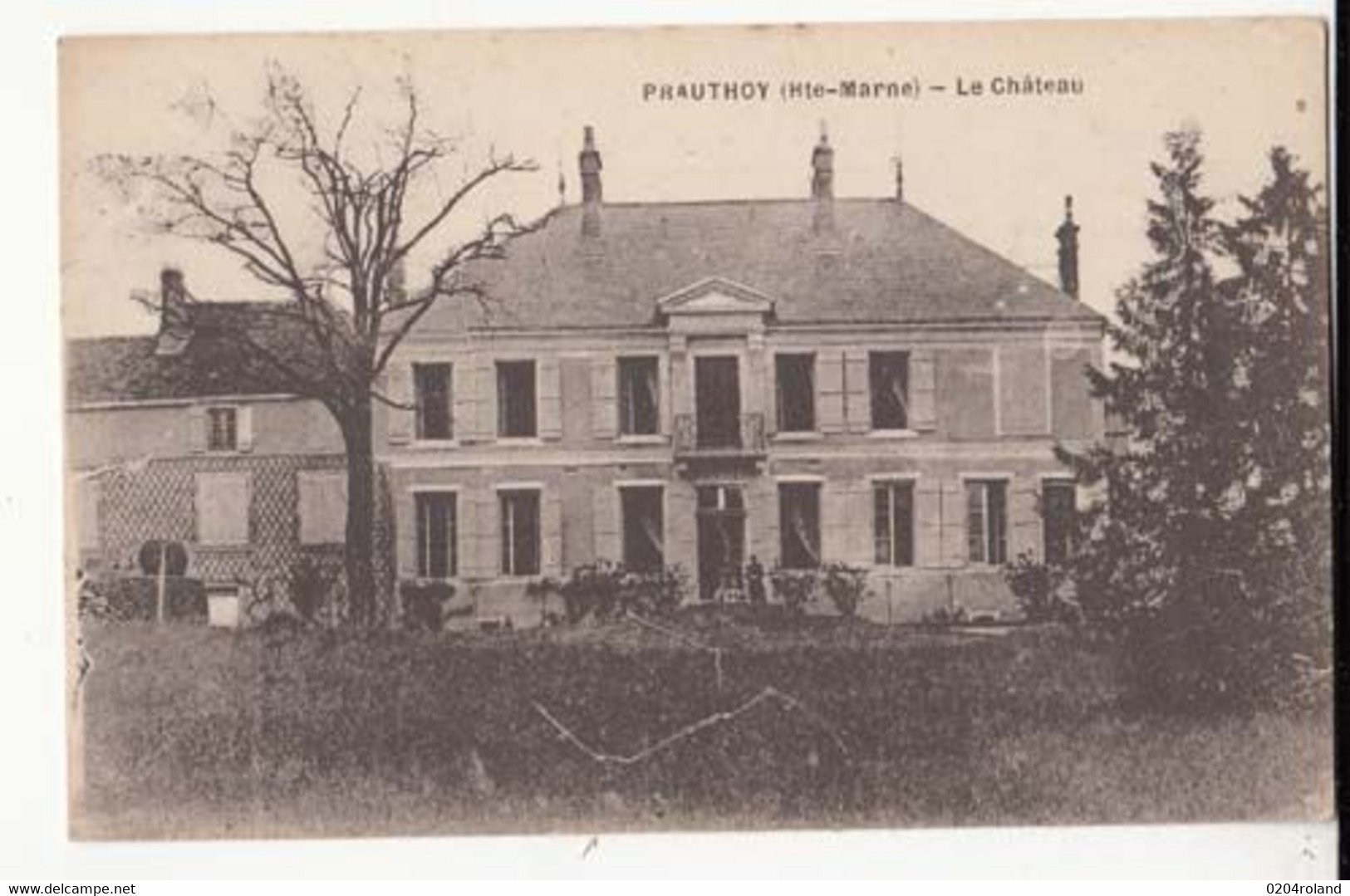 CPA France 52 - Prauthoy - Le Château :  Achat Immédiat - Prauthoy