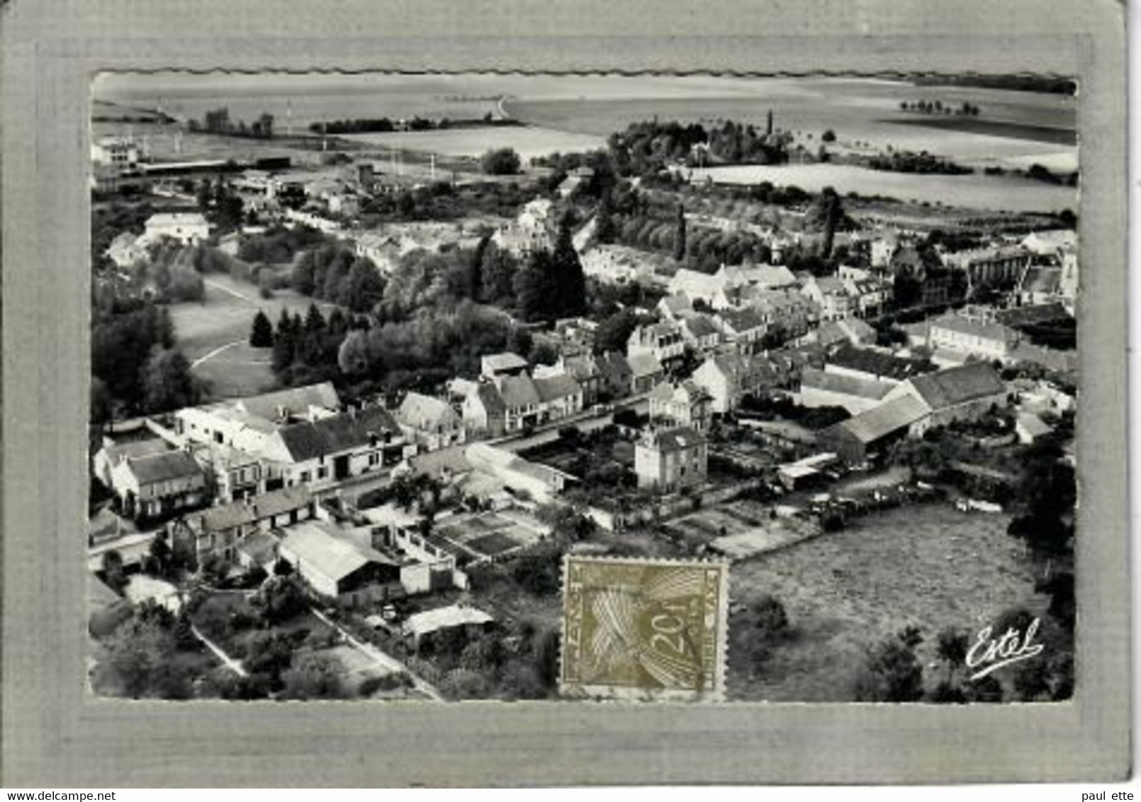 CPSM Dentelée - (78) Le PERRAY-en-YVELINES - Vue Aérienne Du Bourg En 1959 - Le Perray En Yvelines