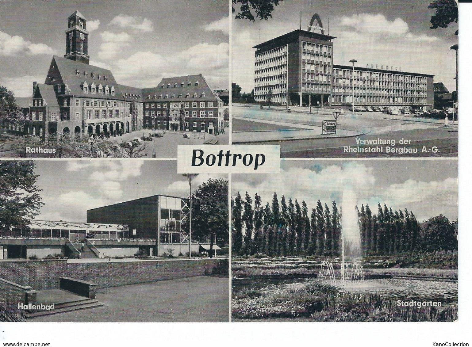 Bottrop, Mehrbildkarte, Nicht Gelaufen - Bottrop