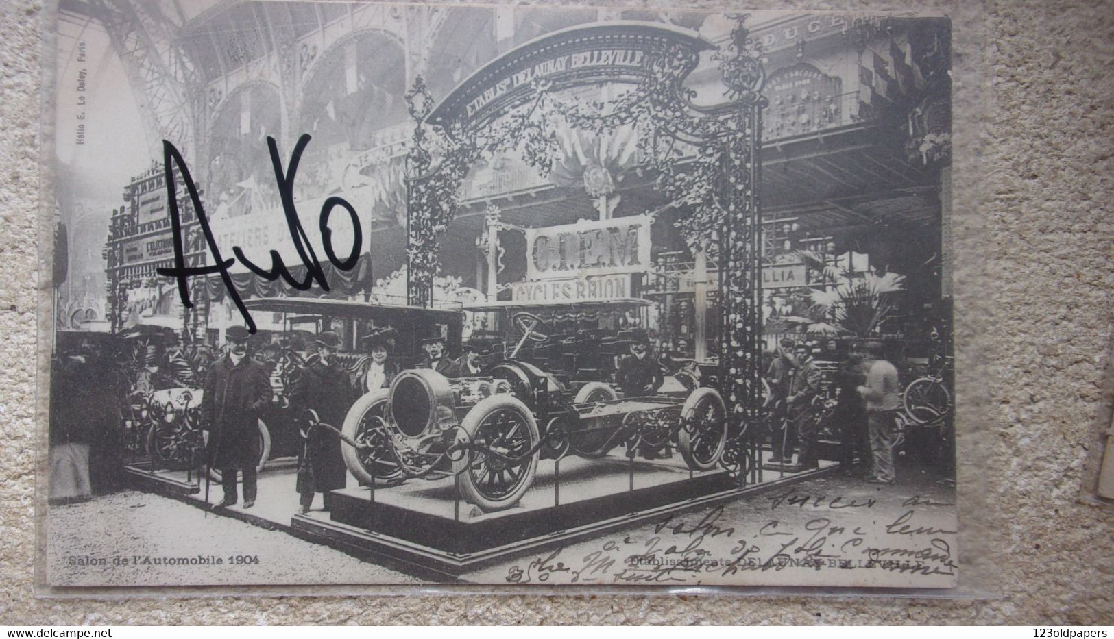 ♥️ SALON DE L AUTOMOBILE 1904 DELAUNAY BELLEVILLE CIEM CYCLES BRION - Passenger Cars