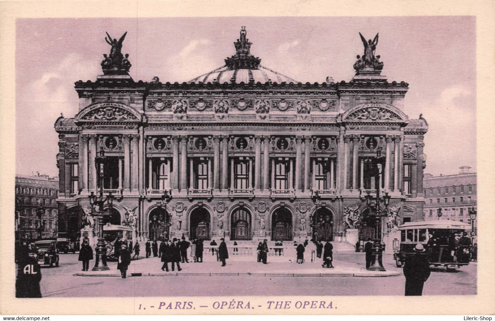 [75]  Paris Opéra Éditeur A. Leconte Cpa ± 1930 ♥♥♥ - Otros Monumentos