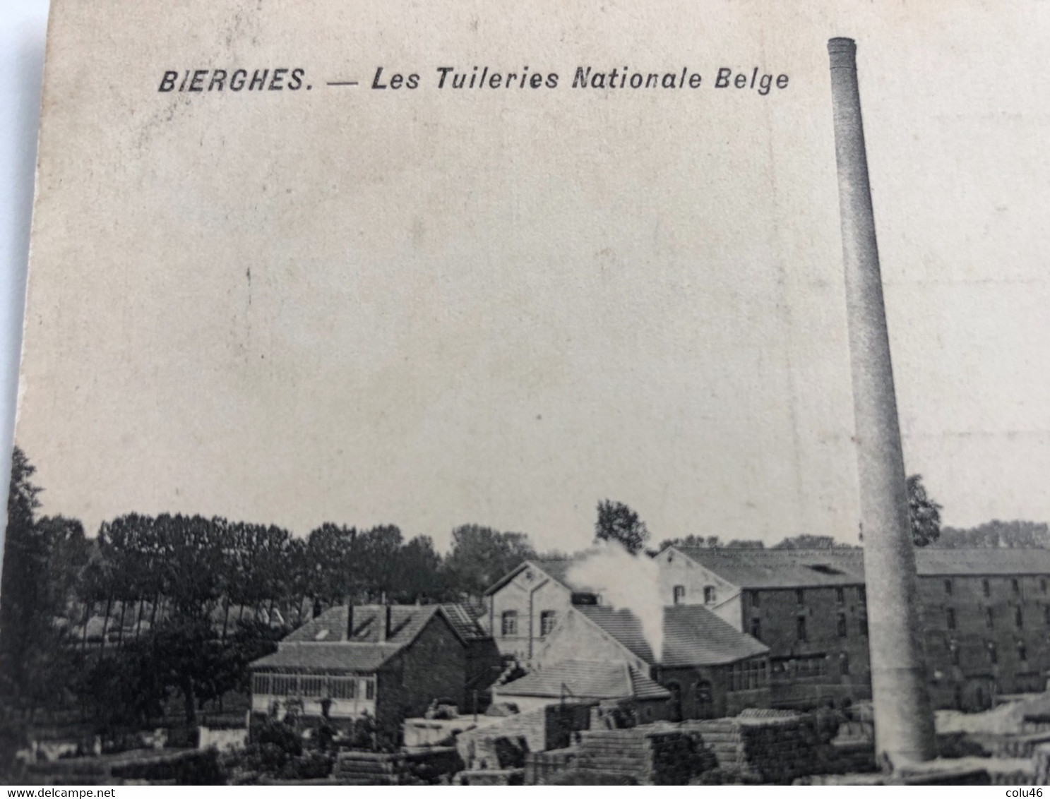 CP Bierghes Rebecq 1910 Les Tuileries Nationales Belges - Rebecq