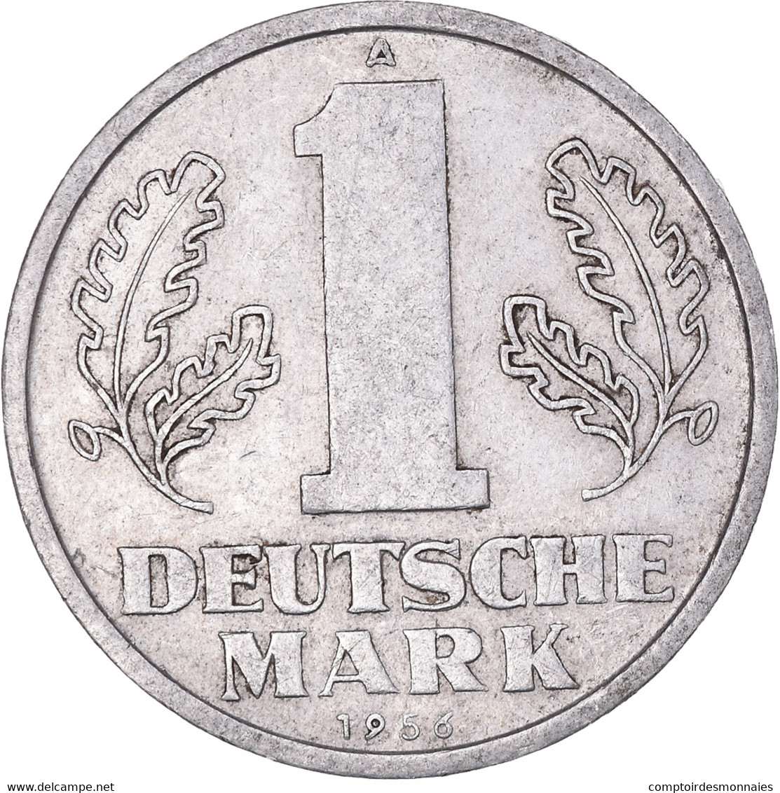 Monnaie, République Démocratique Allemande, Mark, 1956, Berlin, TTB+ - 1 Mark