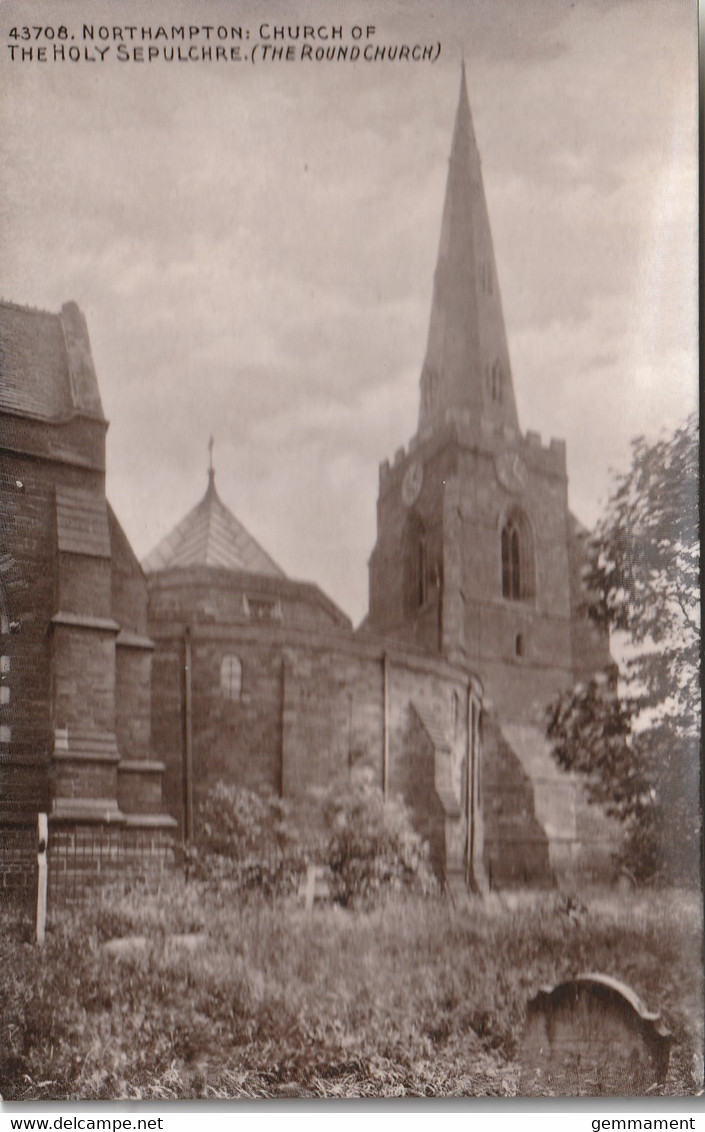 NORTHHAMPTON -  CHURCH OF THE HOLY SEPULCHRE - Northamptonshire