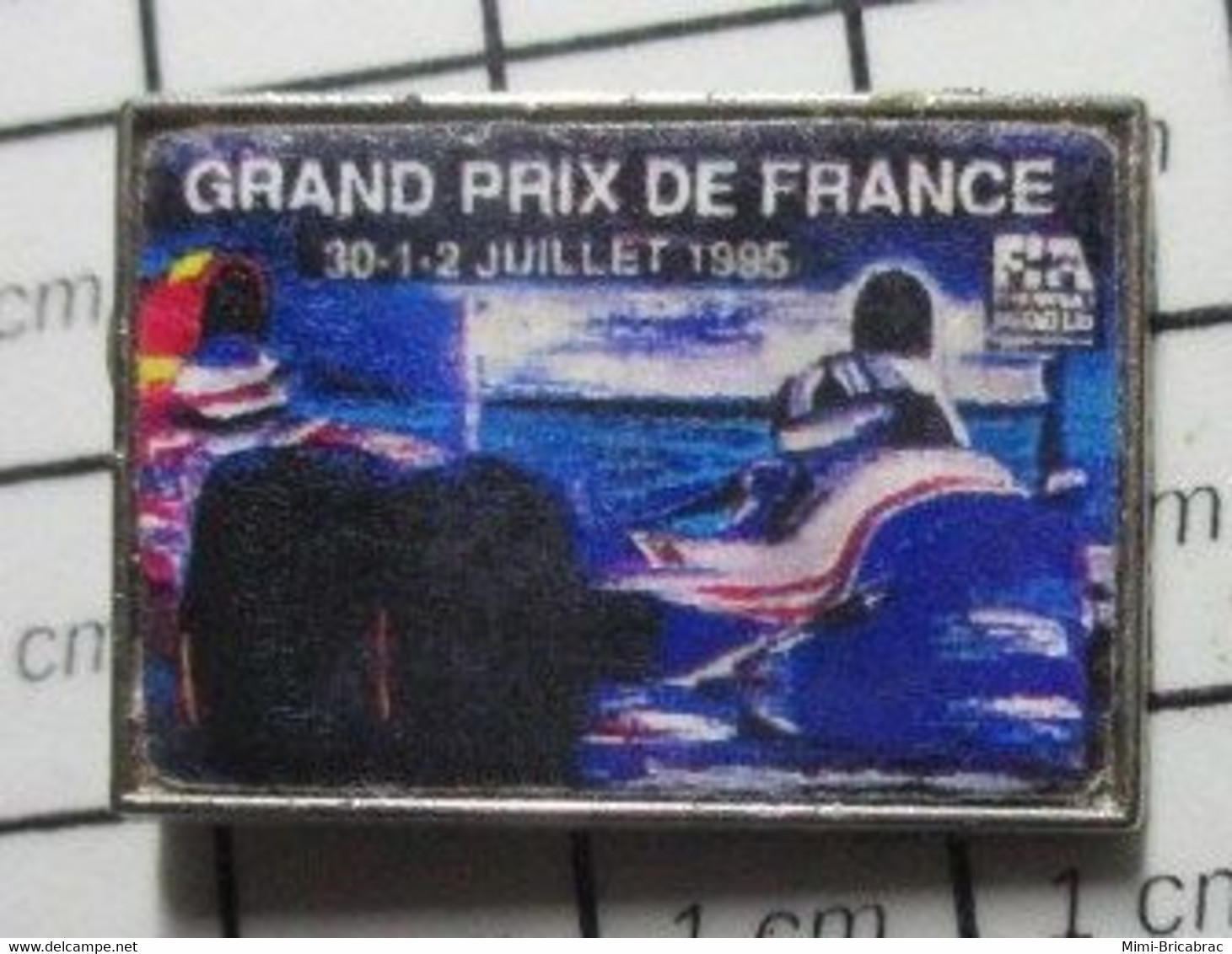 1515b Pin's Pins / Beau Et Rare / THEME : SPORTS / AUTOMOBILE F1 FORMULE 1 GRAND PRIX DE FRANCE 1995 - Car Racing - F1