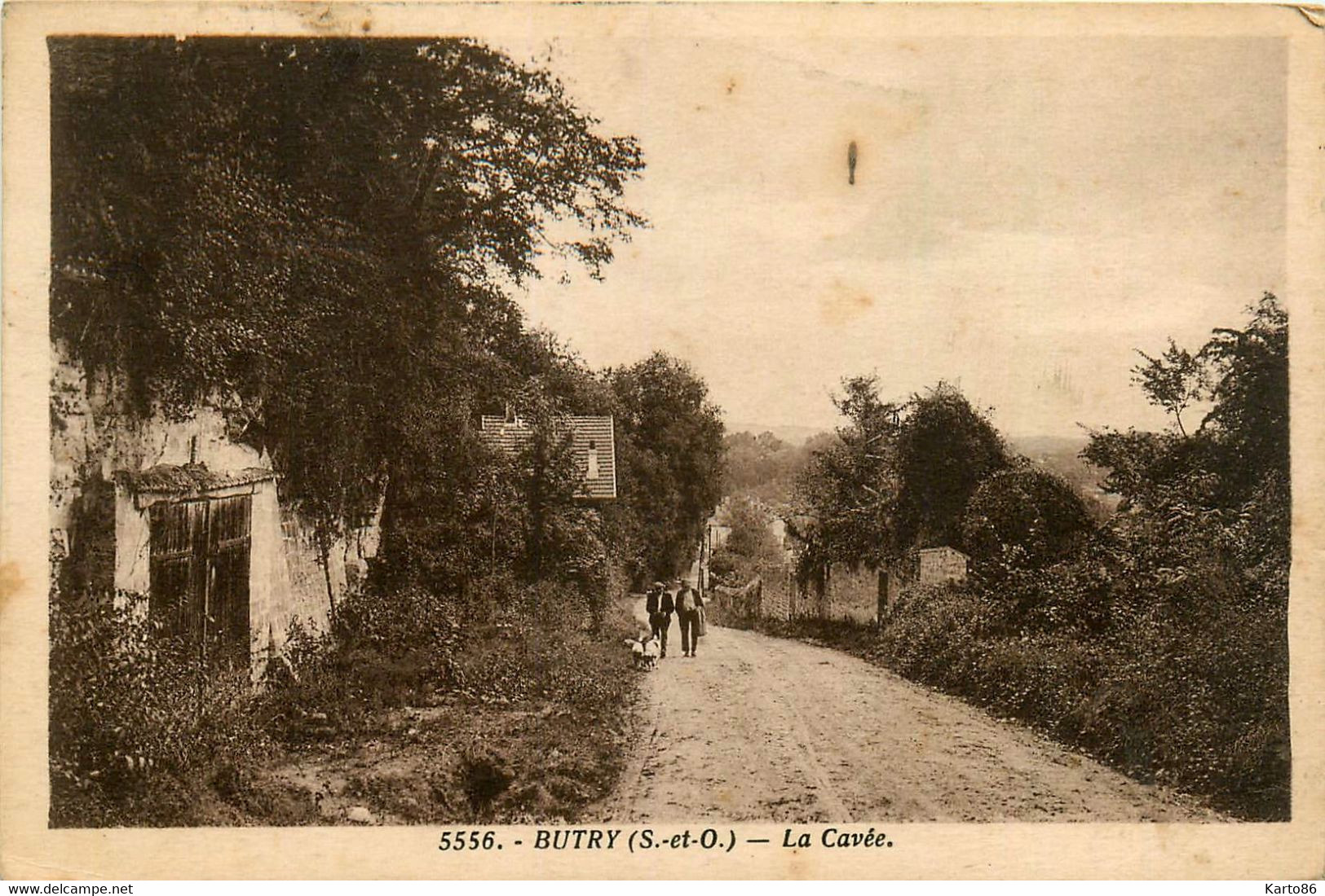 Butry * Route Chemin Village La Cavée - Butry