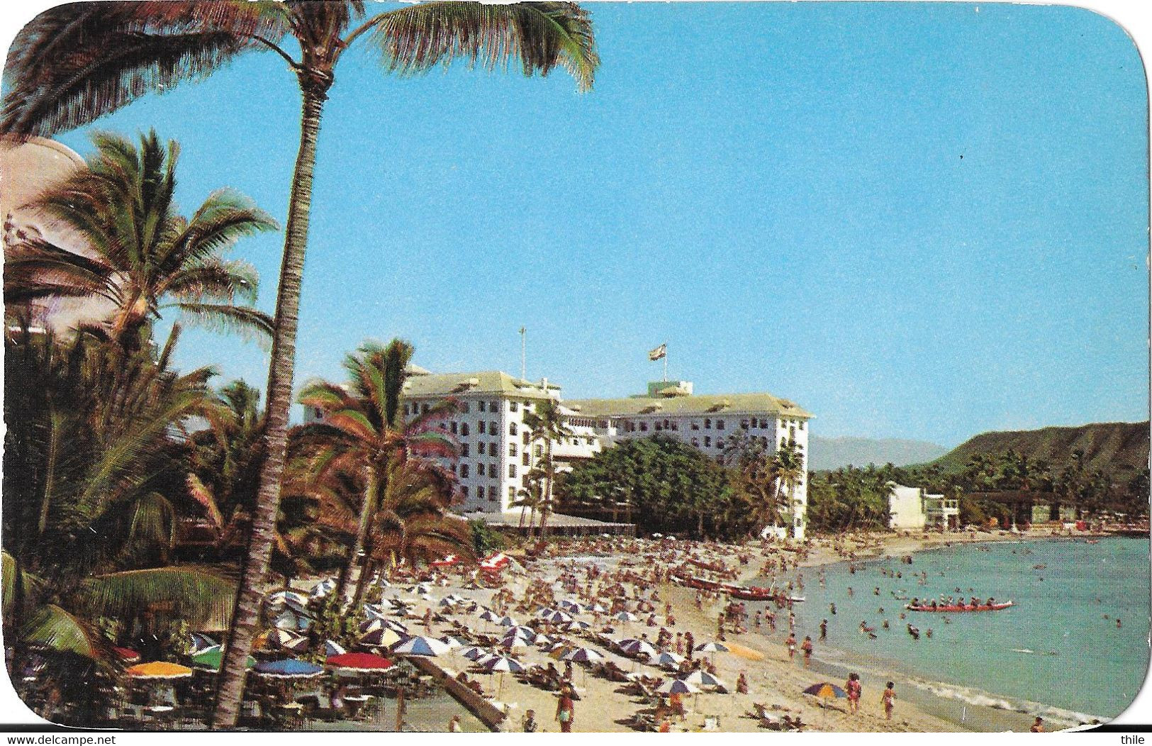 Waikiki Beach And The Moana Hotel - Honolulu