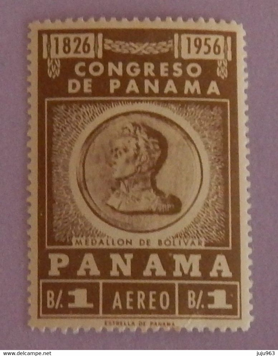 PANAMA YT PA 166 NEUF**MNH "BOLIVAR" ANNÉE 1956 - Panamá