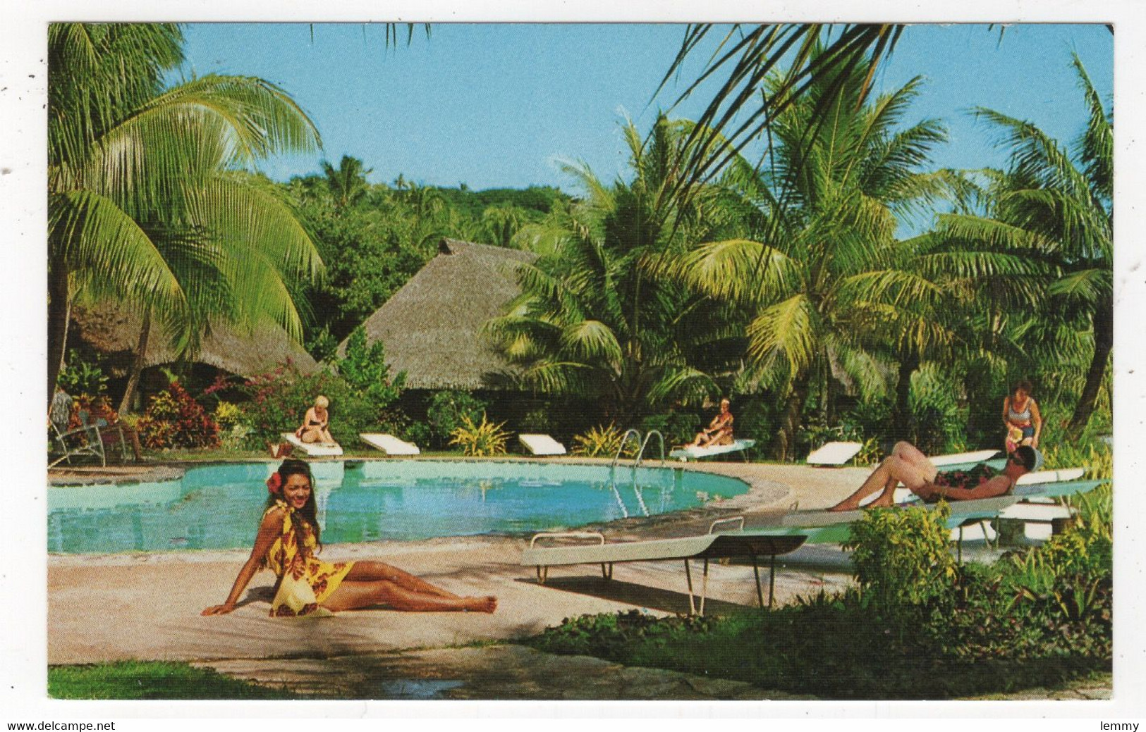 TAHITI - L - HOTEL "TAHITI" - SWIMMING POOL - Polynésie Française