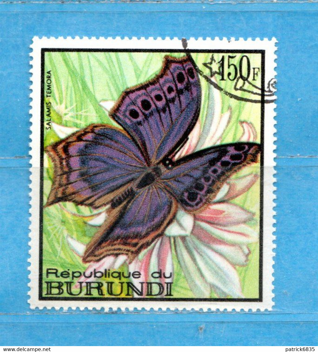 (Us3) ) BURUNDI °1968 - FARFALLE -PAPILLONS. Yvert. 285.  Usato, Used. - Used Stamps
