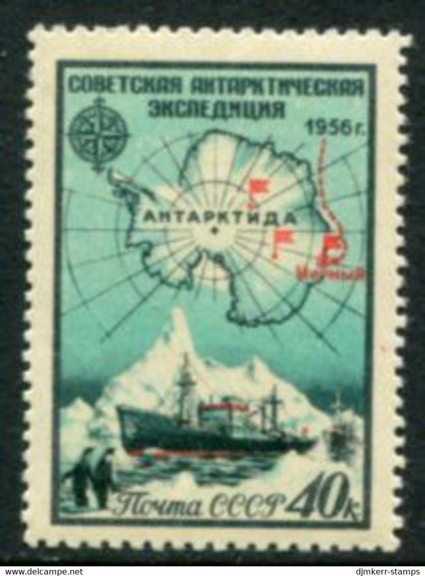 SOVIET UNION 1956 Antarctic Expedition MNH / **.  Michel 1891 - Ongebruikt