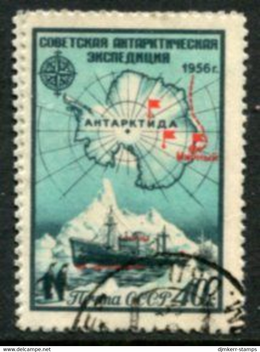 SOVIET UNION 1956 Antarctic Expedition Used.  Michel 1891 - Usati