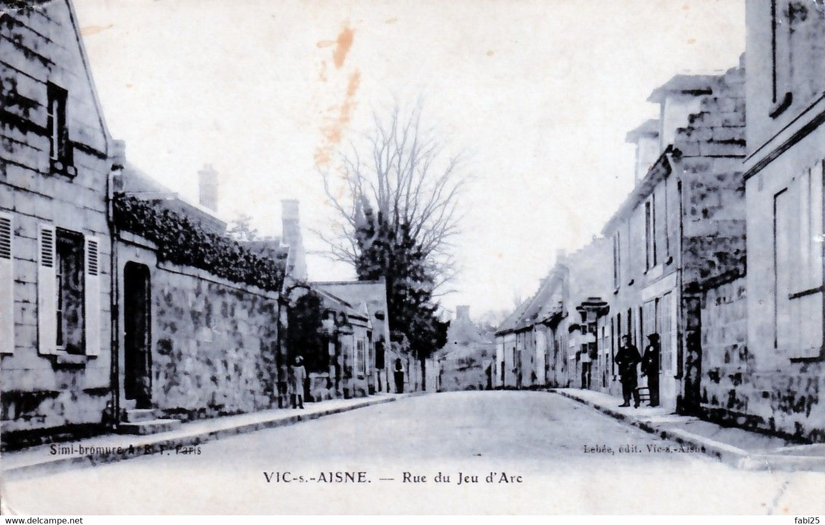 VIC SUR AISNE RUE DU JEU D ARC - Vic Sur Aisne