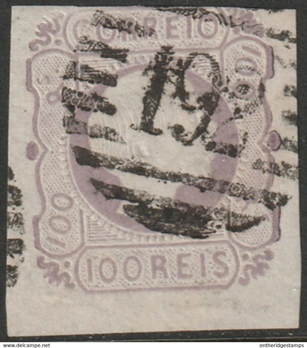 Portugal 1855 Sc 8 Mi 8 Yt 8 Used "192" (Beja) Cancel - Used Stamps