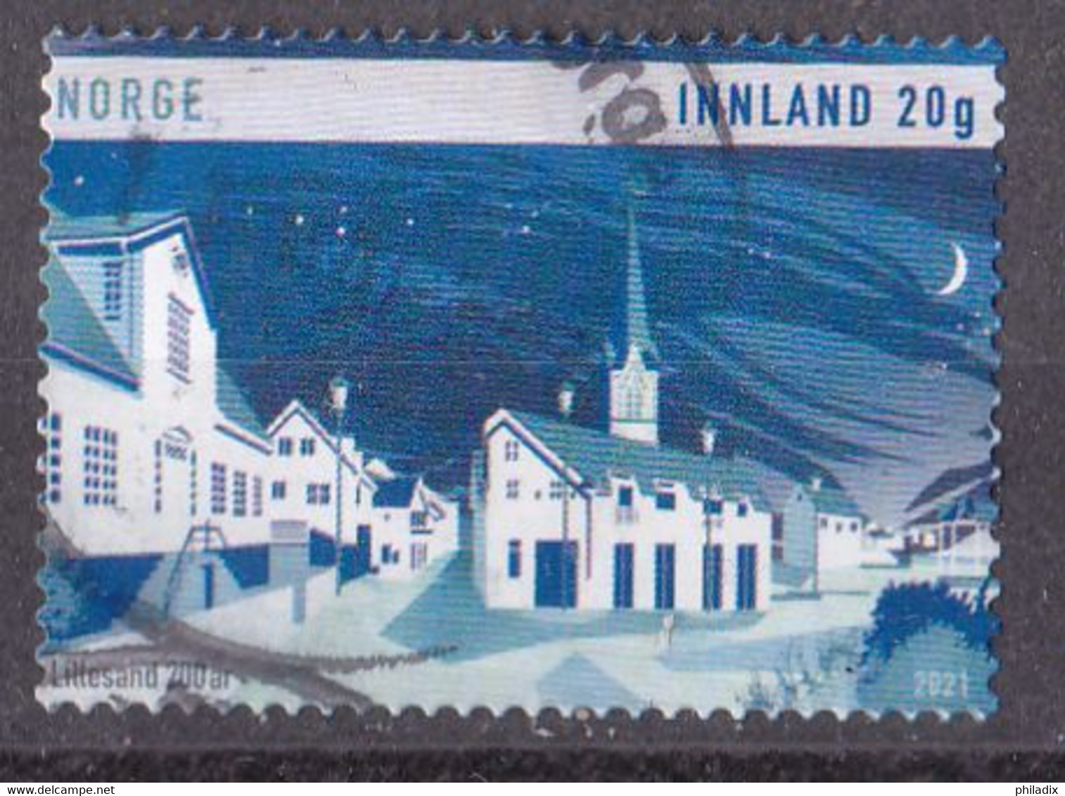 Norwegen Marke Von 2021 O/used (A2-45) - Usados