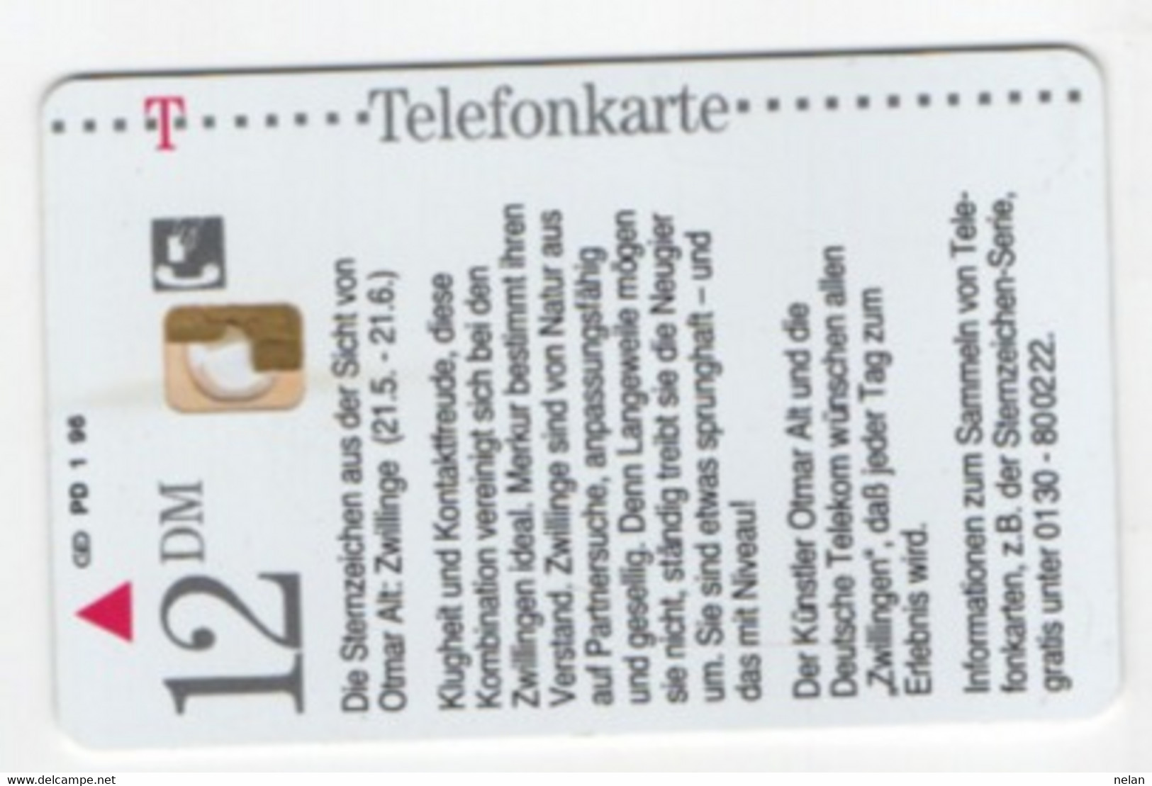 PHONE CARD - GERMANIA -TELEFONKARTE - ZODIACO - Dierenriem