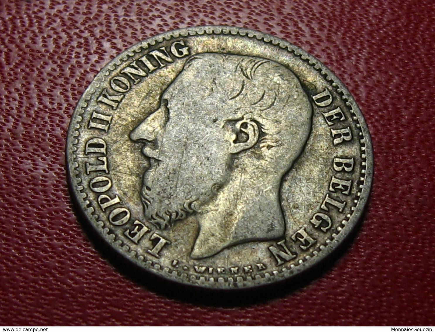 Belgique - Franc 1887 Leopold II 6152 - 1 Frank