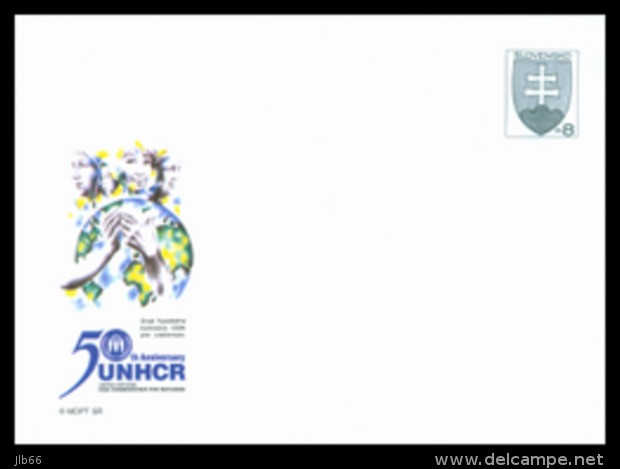 2000 : 50° Anniversaire Du Haut Commissariat Des Réfugiés - UNHCR , Neuf COB 40 Michel U 40 - Omslagen